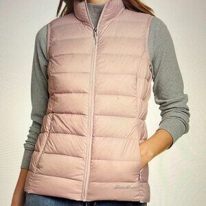 Eddie Bauer Women's CirrusLite Down Vest Light Mauve